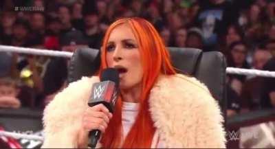 Becky mocks trish stratus 