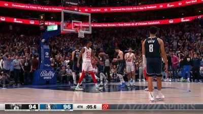 [Highlight] KD having made 62 consecutive made FTs misses one in the clutch having to make all of em to tie