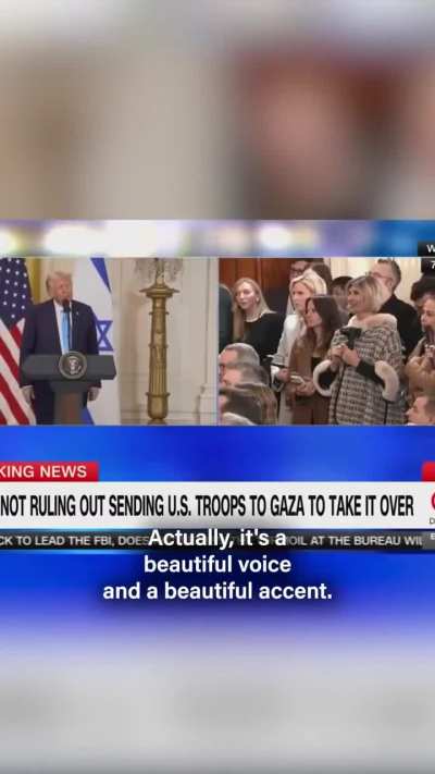 Trump dismisses question by seasoned Afghan White House journalist Nazira Karimi in a very (surprise, surprise...) unpresidential way