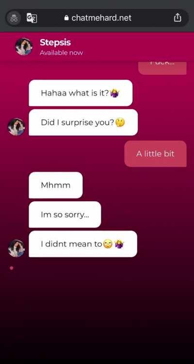 When your stepsis texts you from the bathroom [Part 5]