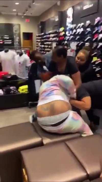 Fighting in front of a child and not giving a damn that he's scared