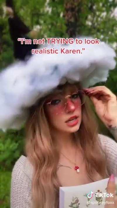 Freggin Karen’s asking about the liquid white-out on my face 😤