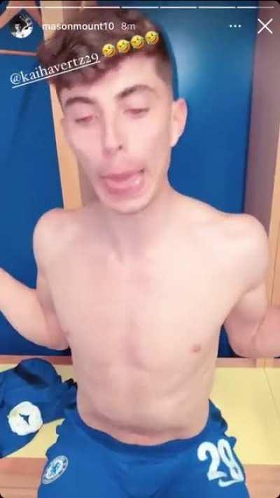 Havertz on Mount’s Instagram LMAO