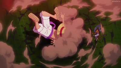 Gear 5 Luffy vs Awakened Lucci Part 2