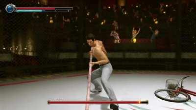 Kiryu never kills a man