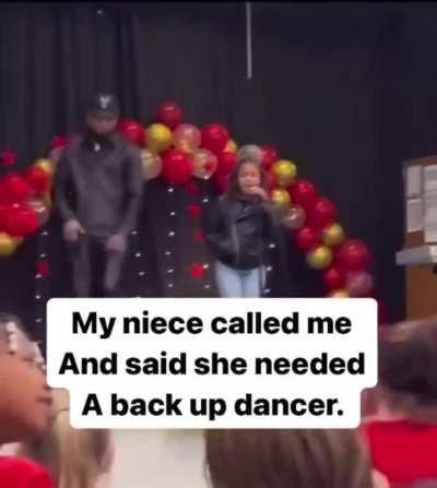 Uncles will always show up 