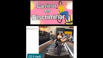 Si hacer ejercicio es discriminar OS traigo