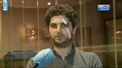 Alexou (Alexandra Najjar)'s father Paul, and his public message to the government. She is not a martyr, she is a victim.