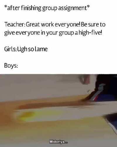 Sickest high five of all time