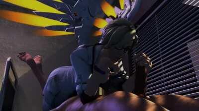 Doctor Mercy giving a Handjob (TheNaySayer34) [Overwatch]