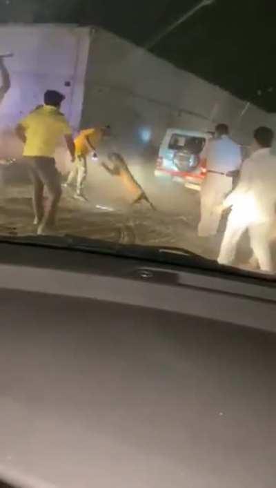 Man vs wild didn't go as planned.