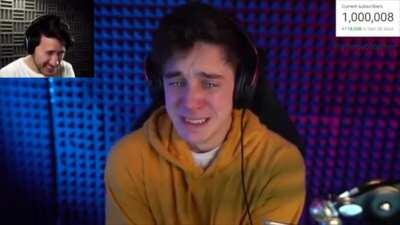 Leaked Markiplier's Reaction to Crankgameplays 1 Mill