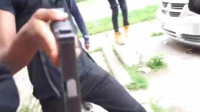 Kids show off their Glock switches