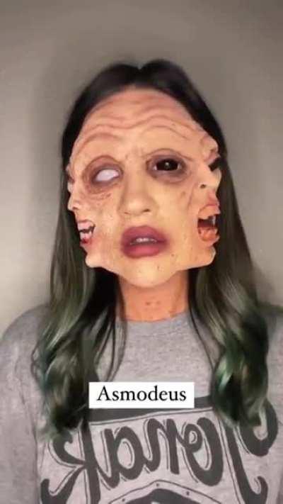 The Attention To Detail In This Makeup Would Make Clive Barker Proud