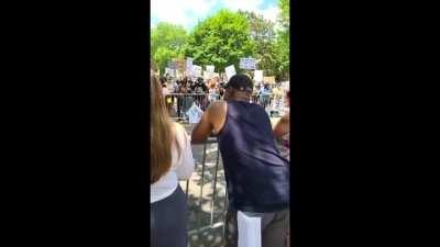 Nazi gets put in his place.