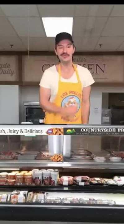 He is so nice I’m gonna-