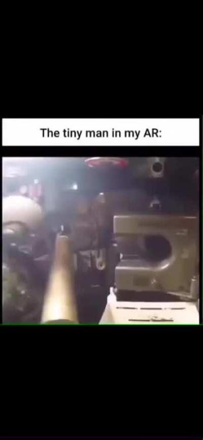 tiny m4 dude