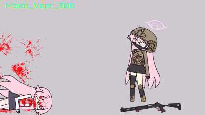 [BLOOD/GORE] Hoshino's parasitic ahoge