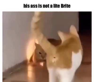 His ass is not a night light