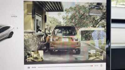 I guess some people can’t function before their morning coffee… witnessed this in a Starbucks drive-thru.