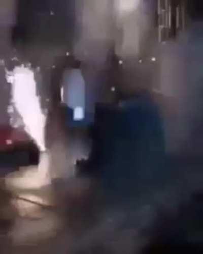 WCGW when you jump on a fragile stage (audio).