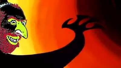 A foolish Samurai Warrior