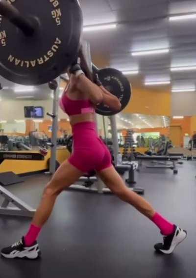 WCGW using wrong shoes at the gym💀