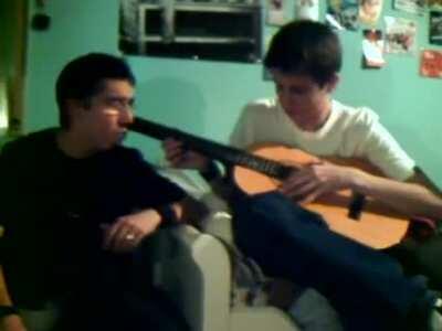 el niño que quería ser Batman xd