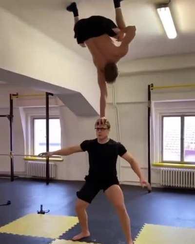 When you've done all the gymnastic tricks in the gym