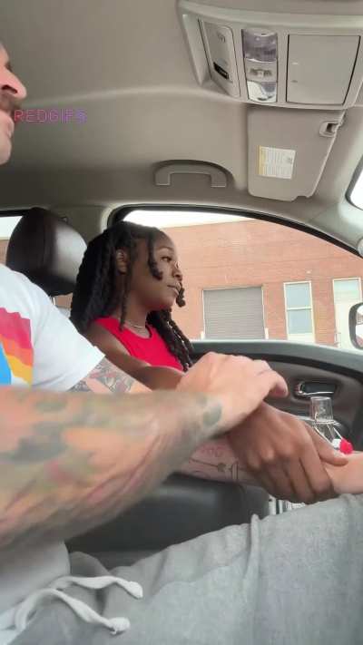 Ebony Got BWC in the car