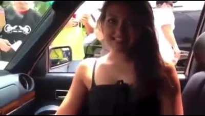 Did she just…oh yes she did!