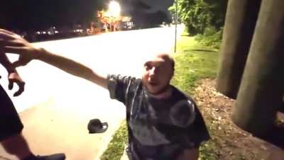 Bum takes a beating after trying to lie to Pedophile Hunting Vigilantes