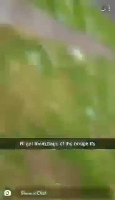 Interesting Interaction in Portadown