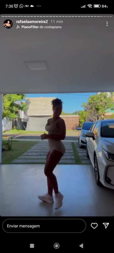 Uma dançarina gostosa 