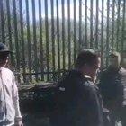 Police officer caught screaming 