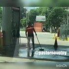 Someone is going to be fired from work today (when gasoline is cheap).