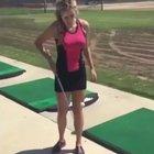 HMC as I perform a neat trick with this golf ball