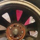 Customer brought in a loose wheel today with the lugnuts still attached.