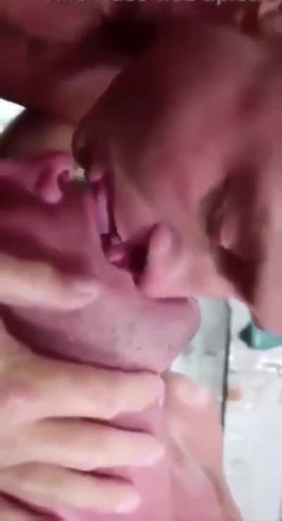 Sweet Man to Man Kissing