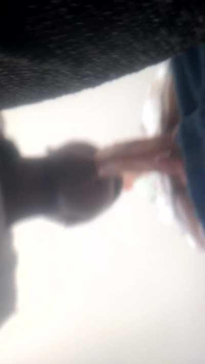 I love licking my boyfriends huge dick😁