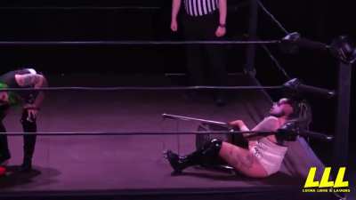 Abadon abused by Shotzi