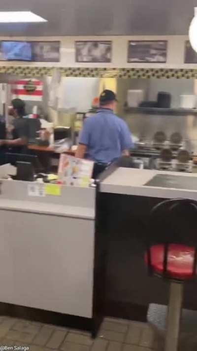 Least violent fast food patron in SoCal