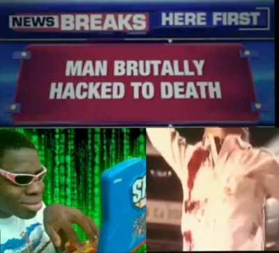 Hacked to death