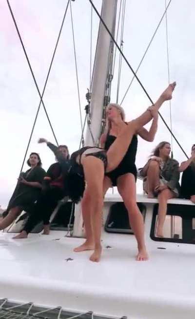 A dance with Julianne