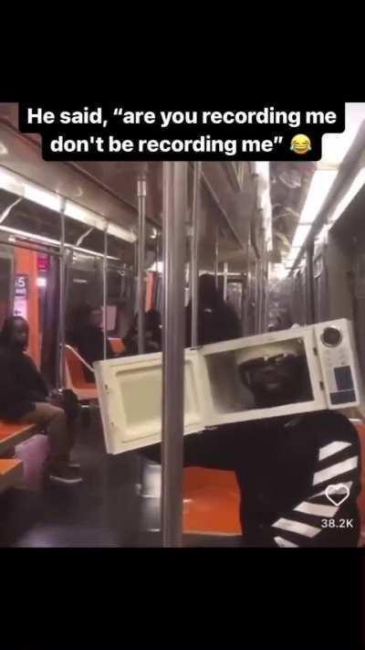 Please stop microwaving at me