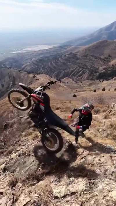 This went wrong - really dangerous....he didn't mean it that way....