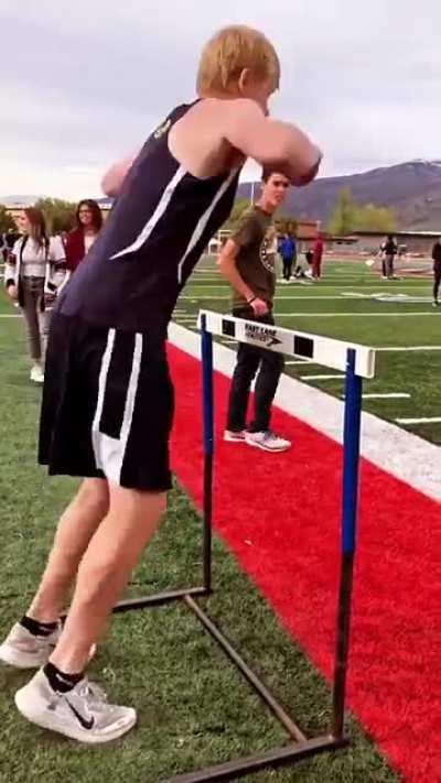 WCGW If I jump this hurdle without any runup