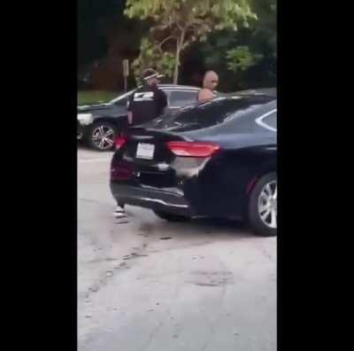 Woman hits multiple cars fleeing the scene of an accident Atlanta