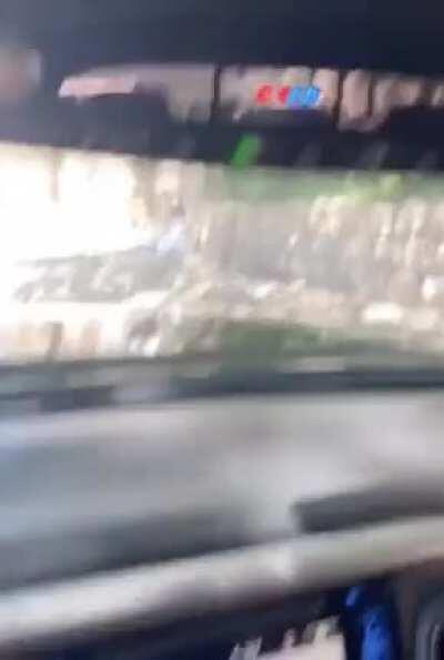 Cops following rules