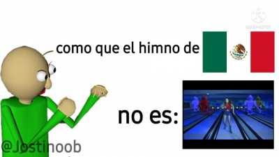 como que el himno de mexico no es?